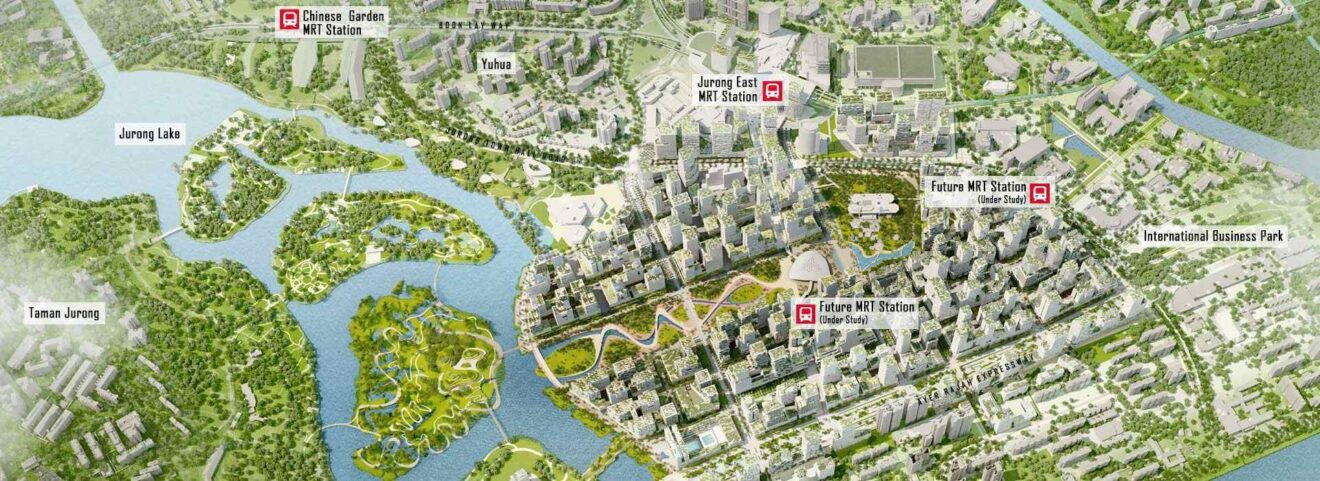 Mô hình TOD 5.0 tại Singapore Jurong Lake District